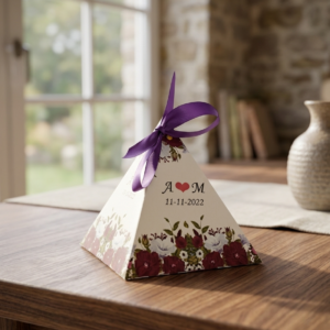 purple Triangle Bid box